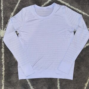 lululemon Swiftly Breathe Long Sleeve Top, Serene Blue